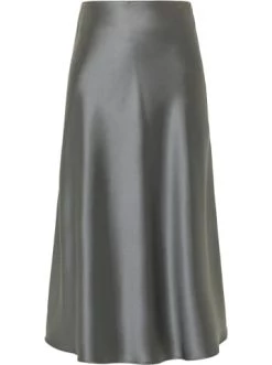 Auslauf 🥰 Große Größen DreiMaster Klassik A-Linienrock Baradello In Grau Oliv Günstig Kaufen ⭐