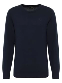 Großhandel 😍 Bekleidung DreiMaster Klassik Basic Feinstrickpullover Markani In Marine Günstig Kaufen 🎉