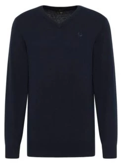 Großhandel 😀 Bekleidung DreiMaster Klassik Basic Feinstrickpullover Markani In Marine Günstig Kaufen 🔔