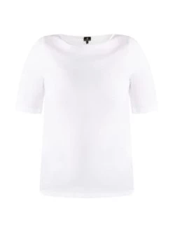 Aktion 👏 Große Größen DreiMaster Klassik Basic 👕 Shirt Colina In Weiss Günstig Kaufen 👏