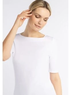 Aktion 👏 Große Größen DreiMaster Klassik Basic 👕 Shirt Colina In Weiss Günstig Kaufen 👏 -Dreimaster-klassik Verkäufe dreimaster klassik basic shirt colina in weiss 3
