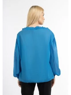 Besorgen 👍 Große Größen DreiMaster Klassik Baumwollbluse Markani In Blau Günstig Kaufen 😀 -Dreimaster-klassik Verkäufe dreimaster klassik baumwollbluse markani in blau 3