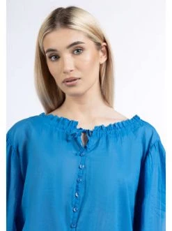 Besorgen 👍 Große Größen DreiMaster Klassik Baumwollbluse Markani In Blau Günstig Kaufen 😀 -Dreimaster-klassik Verkäufe dreimaster klassik baumwollbluse markani in blau 4