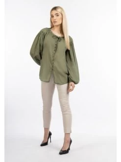 Budget 🧨 Große Größen DreiMaster Klassik Baumwollbluse Markani In Olivgrün Günstig Kaufen ⭐ -Dreimaster-klassik Verkäufe dreimaster klassik baumwollbluse markani in olivgrun 6