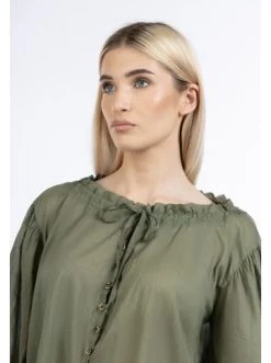 Budget 🧨 Große Größen DreiMaster Klassik Baumwollbluse Markani In Olivgrün Günstig Kaufen ⭐ -Dreimaster-klassik Verkäufe dreimaster klassik baumwollbluse markani in olivgrun 9