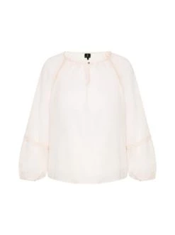 Schlussverkauf 🧨 Große Größen DreiMaster Klassik Baumwollbluse Markani In Rosa Günstig Kaufen 🎉