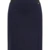 Billig ✔️ Große Größen DreiMaster Klassik Bleistiftrock Naemi In Marine Günstig Kaufen 🎁