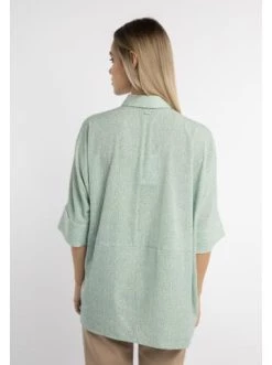 Bestes Angebot 😉 Große Größen DreiMaster Klassik Bluse Colina In Hellmint Wollweiss Günstig Kaufen 👏 -Dreimaster-klassik Verkäufe dreimaster klassik bluse colina in hellmint wollweiss 3