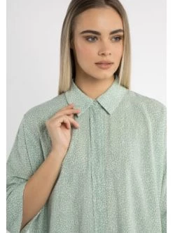 Bestes Angebot 😉 Große Größen DreiMaster Klassik Bluse Colina In Hellmint Wollweiss Günstig Kaufen 👏 -Dreimaster-klassik Verkäufe dreimaster klassik bluse colina in hellmint wollweiss 4