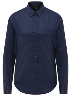 Besorgen 💯 Große Größen DreiMaster Klassik Bluse Iridia In Marine Günstig Kaufen 😉