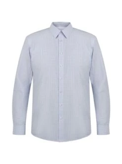 Bestpreis ⭐ Bekleidung DreiMaster Klassik Business Hemd Pryam In Blau Kariert Günstig Kaufen 👍