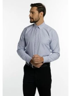 Aktion ❤️ Bekleidung DreiMaster Klassik Business Hemd Pryam In Dunkelblau Kariert Günstig Kaufen 🤩 -Dreimaster-klassik Verkäufe dreimaster klassik business hemd pryam in dunkelblau kariert 2