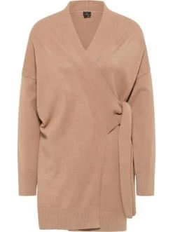 Besorgen 🔥 Sweat & Fleece DreiMaster Klassik Cardigan Iridia In Dunkelsand Günstig Kaufen 🎉