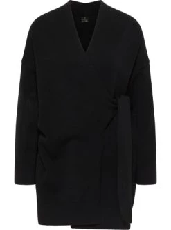 Budget 🧨 Sweat & Fleece DreiMaster Klassik Cardigan Iridia In Schwarz Günstig Kaufen ✨