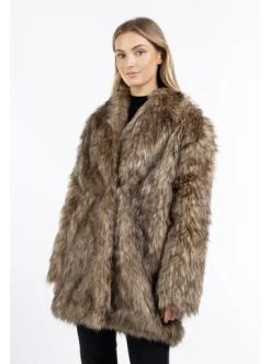 Billig ❤️ Große Größen DreiMaster Klassik Faux Fur Mantel Nally In Braun Günstig Kaufen ⭐ -Dreimaster-klassik Verkäufe dreimaster klassik faux fur mantel nally in braun 2