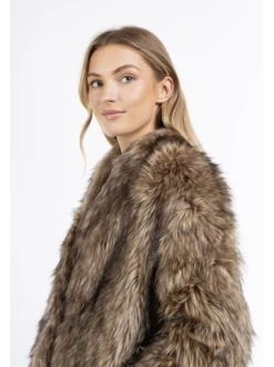 Billig ❤️ Große Größen DreiMaster Klassik Faux Fur Mantel Nally In Braun Günstig Kaufen ⭐ -Dreimaster-klassik Verkäufe dreimaster klassik faux fur mantel nally in braun 4