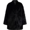 Angebote 🌟 Große Größen DreiMaster Klassik Faux Fur Mantel Nally In Schwarz Günstig Kaufen ⌛