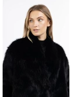 Angebote 🌟 Große Größen DreiMaster Klassik Faux Fur Mantel Nally In Schwarz Günstig Kaufen ⌛ -Dreimaster-klassik Verkäufe dreimaster klassik faux fur mantel nally in schwarz 4