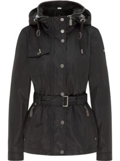 Budget ❤️ Große Größen DreiMaster Klassik Feldjacke Merro In Schwarz Günstig Kaufen 🎉