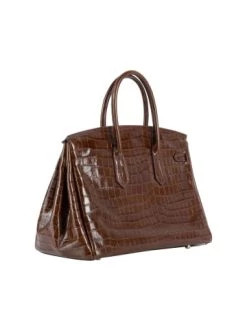 Brandneu 🌟 Taschen DreiMaster Klassik Handtasche Acalmar In BRAUN Günstig Kaufen 🤩 -Dreimaster-klassik Verkäufe dreimaster klassik handtasche acalmar in braun 3