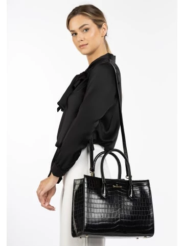 Auslauf 😀 Taschen DreiMaster Klassik Handtasche Colina In SCHWARZ Günstig Kaufen 🎁 4 Auslauf 😀 Taschen DreiMaster Klassik Handtasche Colina In SCHWARZ Günstig Kaufen 🎁 – Bild 2