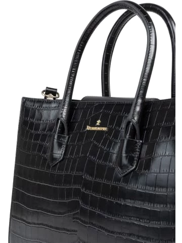 Auslauf 😀 Taschen DreiMaster Klassik Handtasche Colina In SCHWARZ Günstig Kaufen 🎁 6 Auslauf 😀 Taschen DreiMaster Klassik Handtasche Colina In SCHWARZ Günstig Kaufen 🎁 – Bild 4