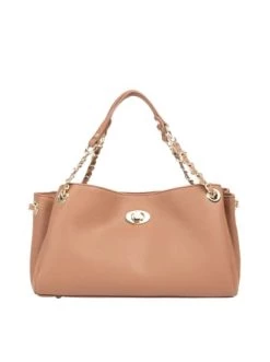 Aktion 🧨 Taschen DreiMaster Klassik Handtasche Pryam In HELLKAMEL Günstig Kaufen 🌟