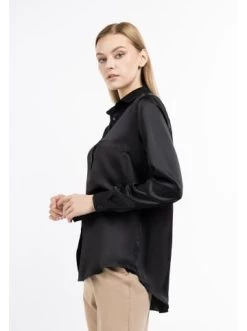 Billig 👍 Große Größen DreiMaster Klassik Hemdbluse Casnagie In Schwarz Günstig Kaufen 😉 -Dreimaster-klassik Verkäufe dreimaster klassik hemdbluse casnagie in schwarz 2