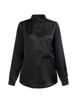 Billig 👍 Große Größen DreiMaster Klassik Hemdbluse Casnagie In Schwarz Günstig Kaufen 😉