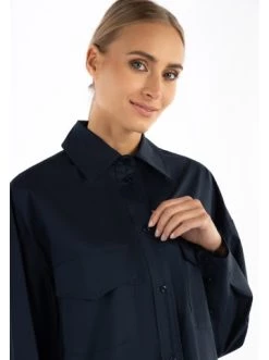 Großhandel 🥰 Große Größen DreiMaster Klassik Hemdbluse Iridia In Marine Günstig Kaufen 🤩 -Dreimaster-klassik Verkäufe dreimaster klassik hemdbluse iridia in marine 4