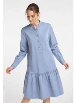 Billig ❤️ Große Größen DreiMaster Klassik Hemdblusenkleid Colina In Graublau Günstig Kaufen ✨ -Dreimaster-klassik Verkäufe dreimaster klassik hemdblusenkleid colina in graublau 2