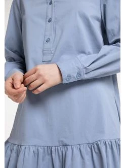 Billig ❤️ Große Größen DreiMaster Klassik Hemdblusenkleid Colina In Graublau Günstig Kaufen ✨ -Dreimaster-klassik Verkäufe dreimaster klassik hemdblusenkleid colina in graublau 4