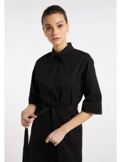 Am billigsten 🔥 Große Größen DreiMaster Klassik Hemdblusenkleid Colina In Schwarz Günstig Kaufen 🌟 -Dreimaster-klassik Verkäufe dreimaster klassik hemdblusenkleid colina in schwarz 4