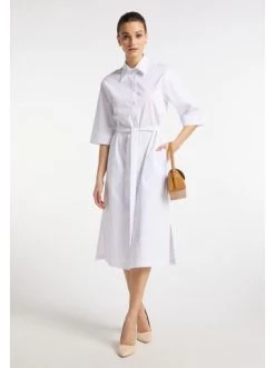 Billig ✨ Große Größen DreiMaster Klassik Hemdblusenkleid Colina In Weiss Günstig Kaufen ⭐ -Dreimaster-klassik Verkäufe dreimaster klassik hemdblusenkleid colina in weiss 2