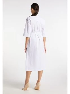 Billig ✨ Große Größen DreiMaster Klassik Hemdblusenkleid Colina In Weiss Günstig Kaufen ⭐ -Dreimaster-klassik Verkäufe dreimaster klassik hemdblusenkleid colina in weiss 3