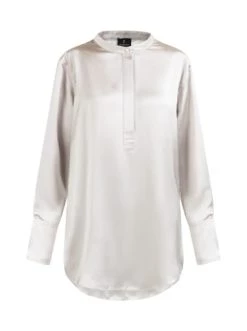 Top 10 ✨ Große Größen DreiMaster Klassik Langarmbluse Casnagie In Hellbeige Günstig Kaufen 🥰