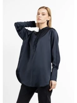 Auslauf 😍 Große Größen DreiMaster Klassik Langarmbluse Casnagie In Navy Günstig Kaufen 👍 -Dreimaster-klassik Verkäufe dreimaster klassik langarmbluse casnagie in navy 2