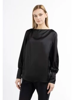 Brandneu 🔥 Große Größen DreiMaster Klassik Langarmbluse Casnagie In Schwarz Günstig Kaufen ⭐ -Dreimaster-klassik Verkäufe dreimaster klassik langarmbluse casnagie in schwarz 2