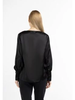 Brandneu 🔥 Große Größen DreiMaster Klassik Langarmbluse Casnagie In Schwarz Günstig Kaufen ⭐ -Dreimaster-klassik Verkäufe dreimaster klassik langarmbluse casnagie in schwarz 3