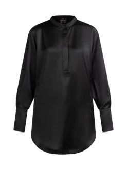 Neu 🎉 Große Größen DreiMaster Klassik Langarmbluse Casnagie In Schwarz Günstig Kaufen ⌛