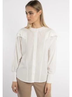 Schlussverkauf 🔔 Große Größen DreiMaster Klassik Langarmbluse Colina In Wollweiss Günstig Kaufen 👏 -Dreimaster-klassik Verkäufe dreimaster klassik langarmbluse colina in wollweiss 12