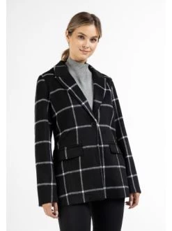 Schlussverkauf 😍 Große Größen DreiMaster Klassik Langer Blazer Aus Wollgemisch Nascita In Kariert Schwarz Weiss Günstig Kaufen ❤️ -Dreimaster-klassik Verkäufe dreimaster klassik langer blazer aus wollgemisch nascita in kariert schwarz weiss 2