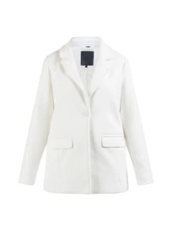 Brandneu ✨ Große Größen DreiMaster Klassik Langer Blazer Nascita In Wollweiss Günstig Kaufen 🎉