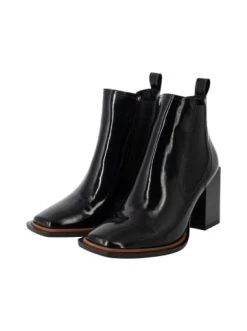 Bestes Angebot ✨ Stiefel & 🥾 Boots DreiMaster Klassik Leder Stiefelette In Schwarz Günstig Kaufen 😉 -Dreimaster-klassik Verkäufe dreimaster klassik leder stiefelette in schwarz 2