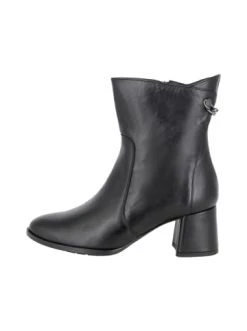Neu 🔔 Stiefeletten DreiMaster Klassik Leder Stiefelette In Schwarz Günstig Kaufen 🎁