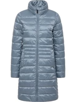 Bestpreis 👍 Jacken & Mäntel DreiMaster Klassik Leichter Steppmantel Altiplano In Graublau Günstig Kaufen 😍