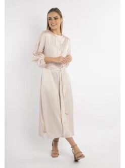 Brandneu 🎉 Große Größen DreiMaster Klassik Maxikleid Aus Satin Colina In Beigerosa Günstig Kaufen 🥰 -Dreimaster-klassik Verkäufe dreimaster klassik maxikleid aus satin colina in beigerosa 1