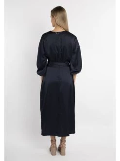 Budget ❤️ Große Größen DreiMaster Klassik Maxikleid Aus Satin Colina In Marine Günstig Kaufen 😍 -Dreimaster-klassik Verkäufe dreimaster klassik maxikleid aus satin colina in marine 2