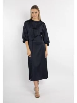 Budget ❤️ Große Größen DreiMaster Klassik Maxikleid Aus Satin Colina In Marine Günstig Kaufen 😍 -Dreimaster-klassik Verkäufe dreimaster klassik maxikleid aus satin colina in marine 4