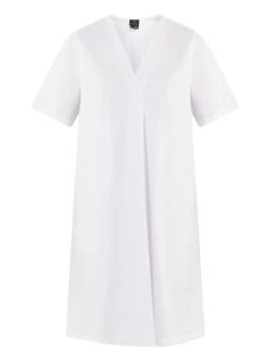 Beste Bewertungen von ✔️ Große Größen DreiMaster Klassik Midikleid Colina In Weiss Günstig Kaufen ⌛